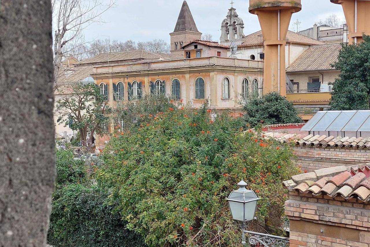 ローマTrastevere Charming Loftアパートメント エクステリア 写真