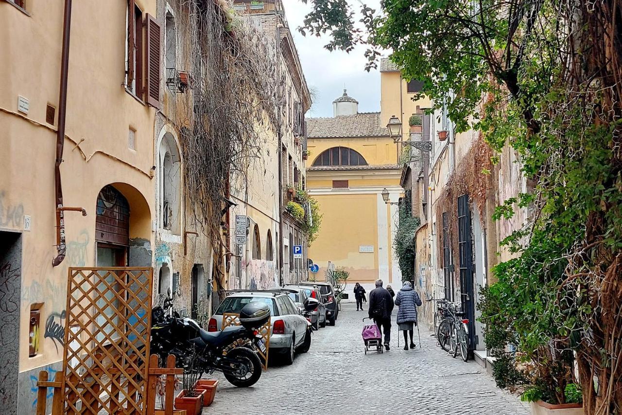 ローマTrastevere Charming Loftアパートメント エクステリア 写真