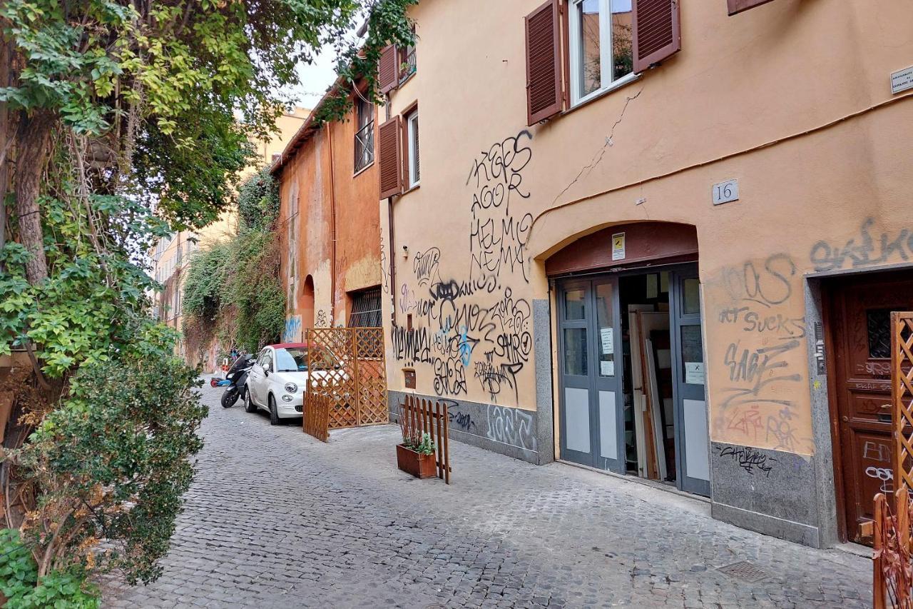 ローマTrastevere Charming Loftアパートメント エクステリア 写真